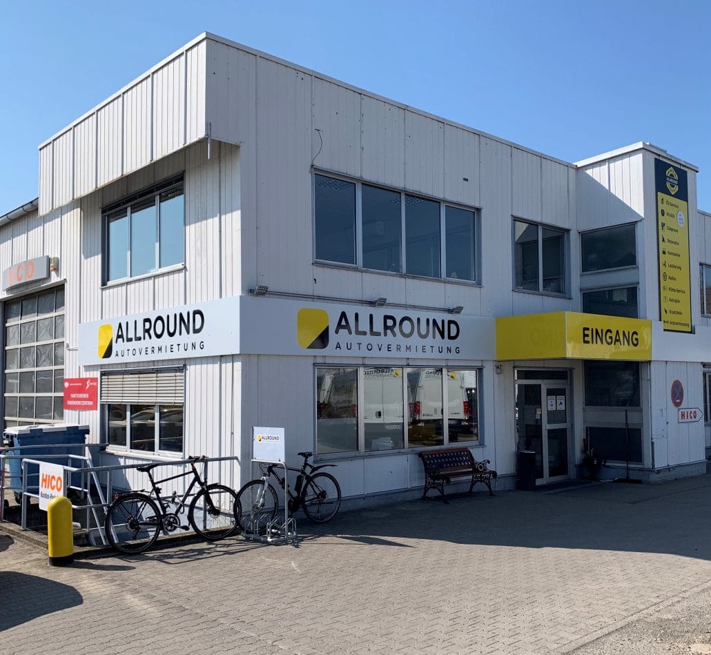 Standort der ALLROUND Autovermietung in Berlin Tempelhof-Schöneberg
