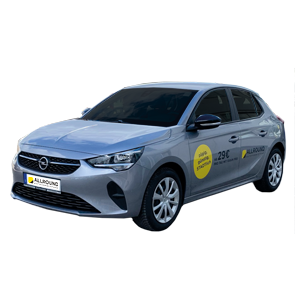 Opel Corsa mieten in Berlin; leipzig und Augsburg ALLROUND Autovermietung