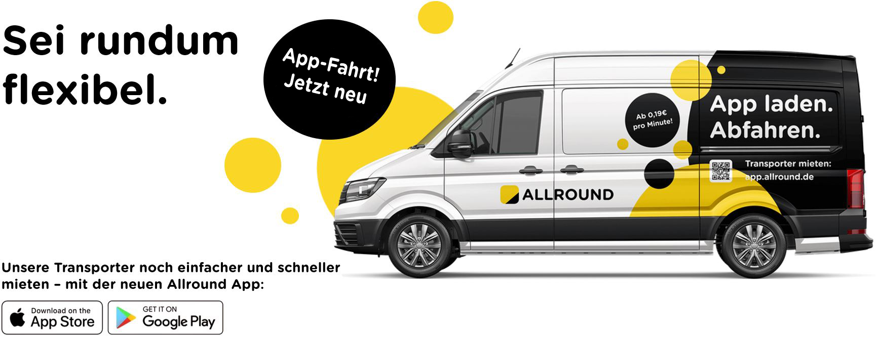 Transporter mieten in Berlin, Hannover, Leipzig & Augsburg