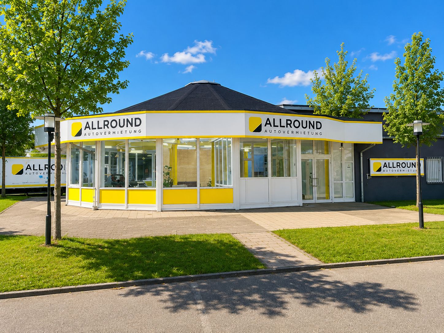 Kontaktseite Allround Autovermietung - 16x in Deutschland